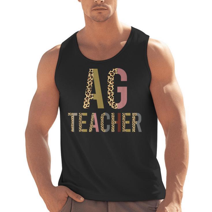 AG Teacher Farmer Life Agriculture Teacher Men Tank Top