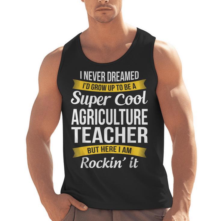 Agriculture Teacher Appreciation AG Teacher Men Tank Top