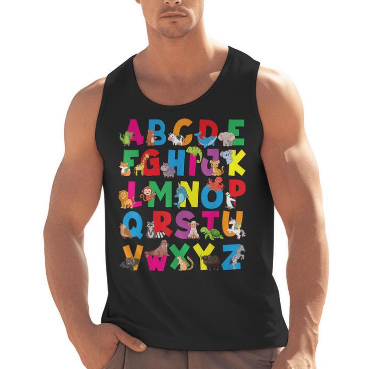 Alphabet Animals ABCs Zoo Kids Boys Girls Teacher Men Tank Top, trending gift Alphabet Animals ABCs Zoo Kids Boys Girls Teacher Men Tank Top, trending gift