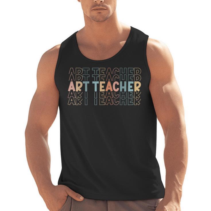 Art Teacher Artist Teacher School Teaching Future Artists Men Tank Top