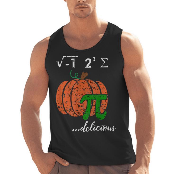 I Ate Some Pumpkin Pi Pie Math Teacher Halloween For Men Women Kids Men Tank Top