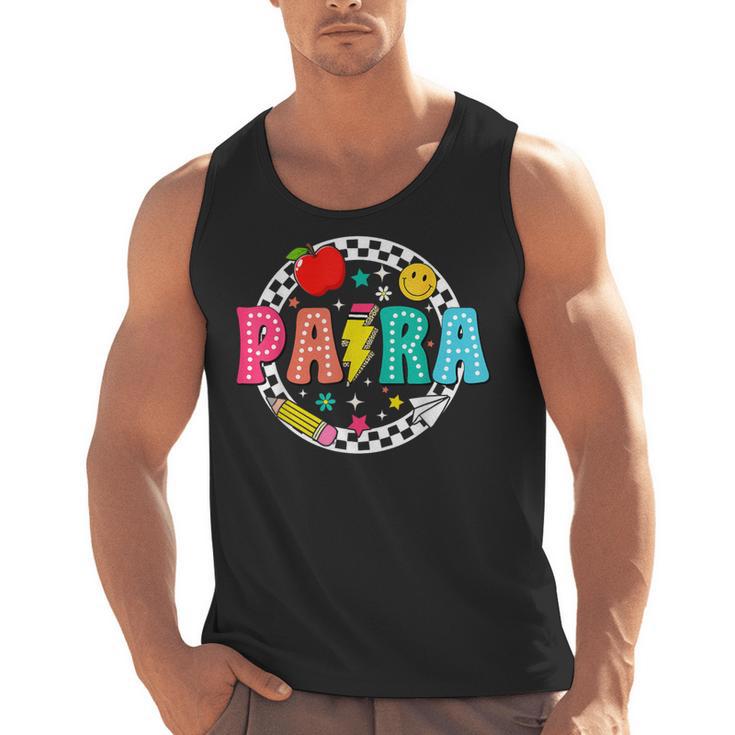 Back To School Para For Men Women Teacher Men Tank Top