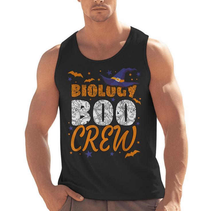 Biology Boo Crew Halloween Biology Teacher Matching For Men Women Kids Men Tank Top