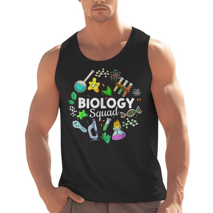 Biology Squad Science Teacher Student Biologist Men Tank Top