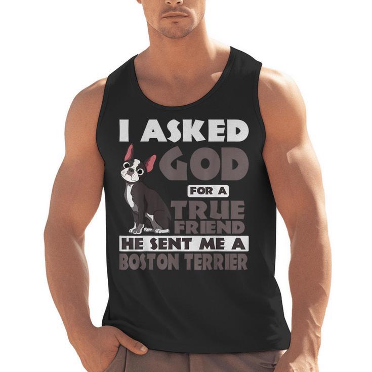 Boston Terrier American Gentleman Non-Sporting Dog Lover Men Tank Top, American Boston Terrier Gifts, trending gift