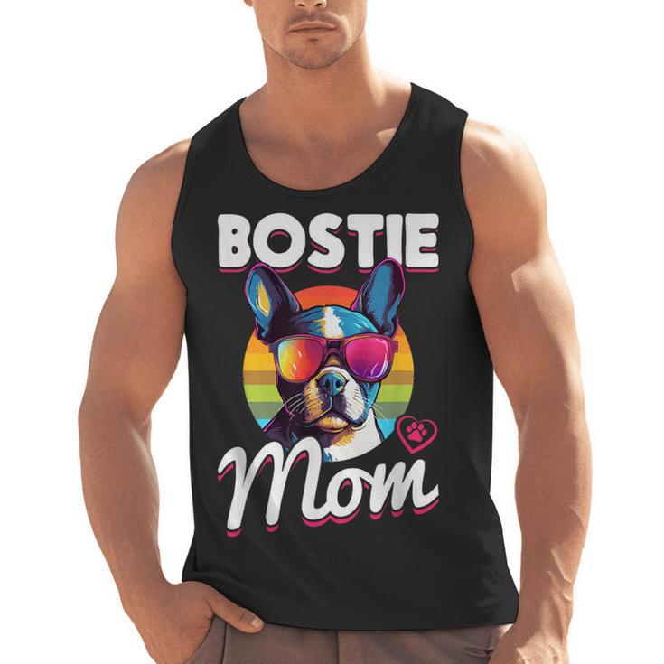 Boston Terrier Bostie Dog Breed Pet Bostie Mom Men Tank Top, Mom Gifts, Boston Terrier Mom Gifts, trending gift
