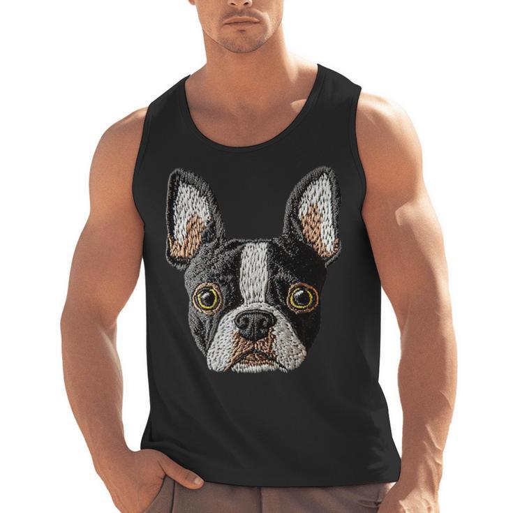 Boston Terrier Cute Puppy Face Dog Lover Pet Owner Men Tank Top, trending gift