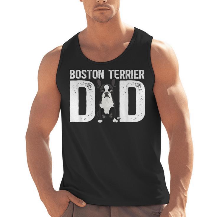 Boston Terrier Dad Of A Bostie Dad Bostie Father Men Tank Top, Boston Terrier Dad Gifts, trending gift