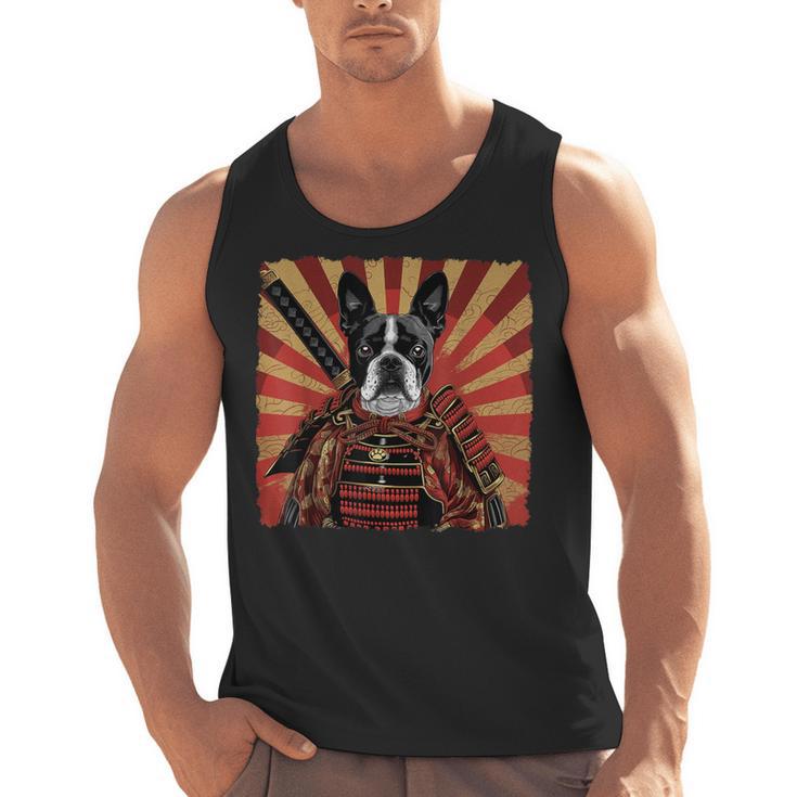 Boston Terrier Dog Japanese Art Samurai Ukiyo-e Men Tank Top, trending gift