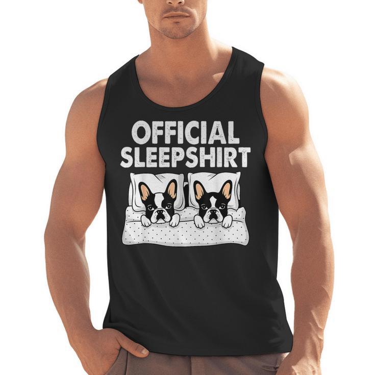 Boston Terrier Dog Official Sleep Pajamas Nightgown Men Tank Top, trending gift