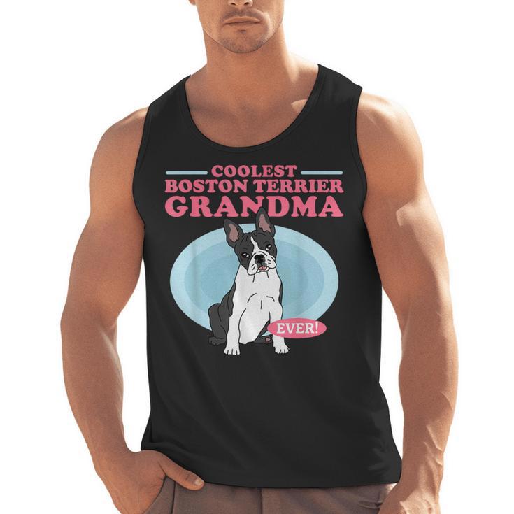 Boston Terrier Grandma Bostie Dog Owner Boston Terrier Men Women Men Tank Top, trending gift