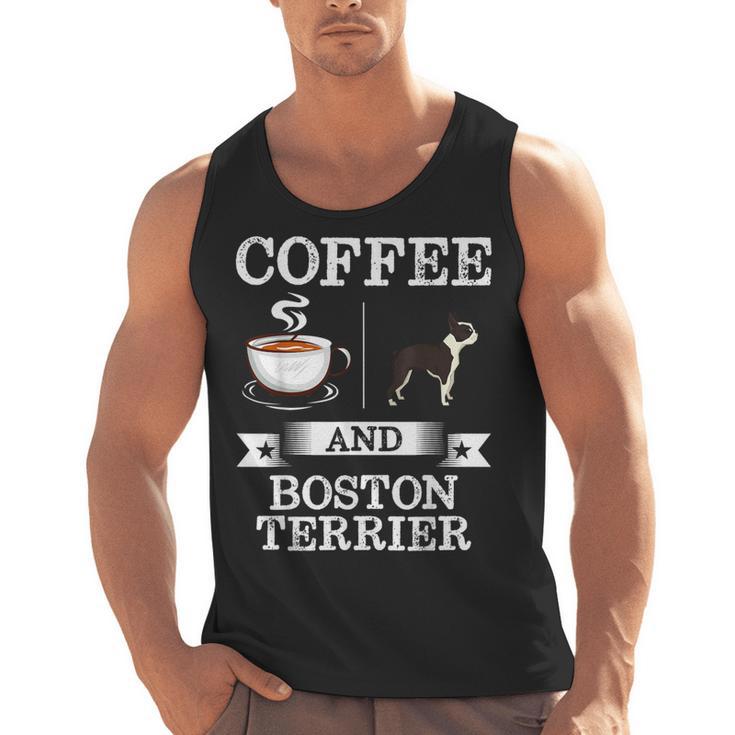 Boston Terrier Shirt Coffee And Boston Terrier Cute Dog For Men Women Girls Kids Men Tank Top, trending gift