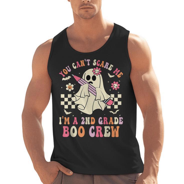You Can't Scare Me Im A 2nd-Grade Boo Crew Teacher Halloween Men Tank Top