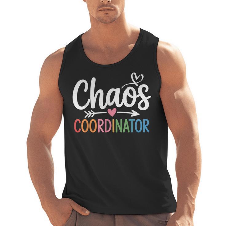 Chaos Coordinator Teacher Student Back To School 2025 Men Tank Top