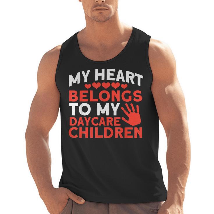 Childcare My Heart Belongs To Children Daycare Teacher Men Women Men Tank Top