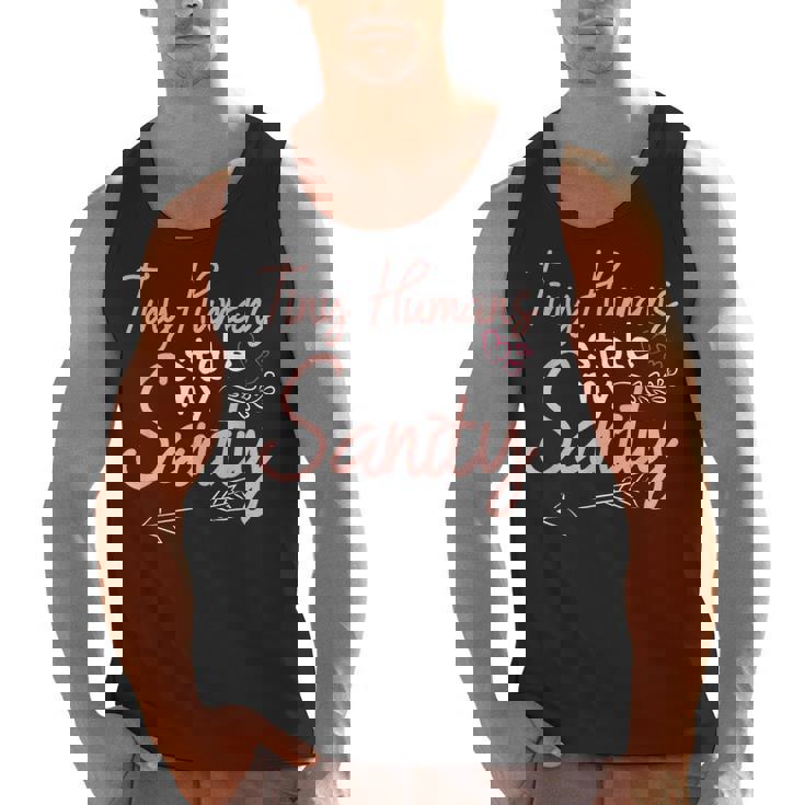 Childcare Provider Daycare Teacher Stole My Sanity Men Tank Top