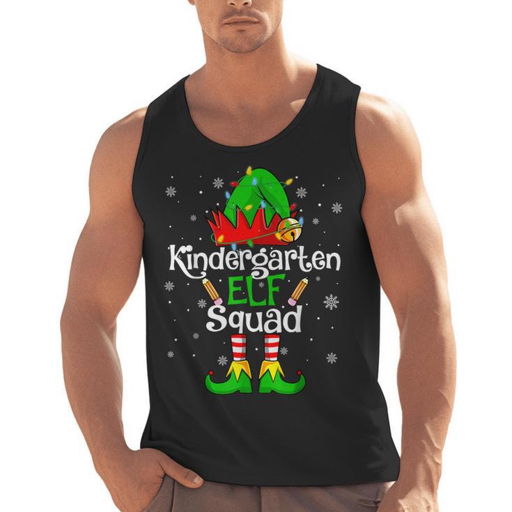 Christmas Kindergarten Elf Squad Teacher Student Men Tank Top