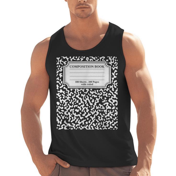 Composition Notebook Matching Group Halloween Teachers Men Tank Top