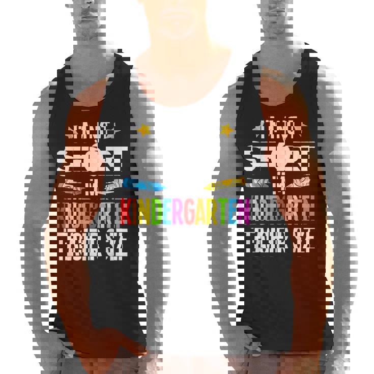 Cool Kindergarten Teacher Art For Men Women Preschool Kinder Men Tank Top