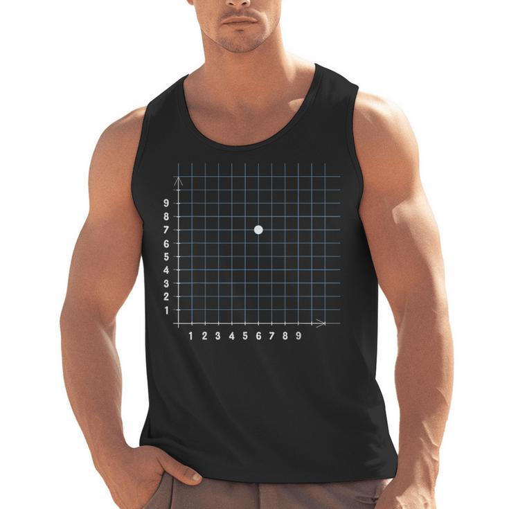 Coordinate 67 Math Teacher Math Joke Men Tank Top