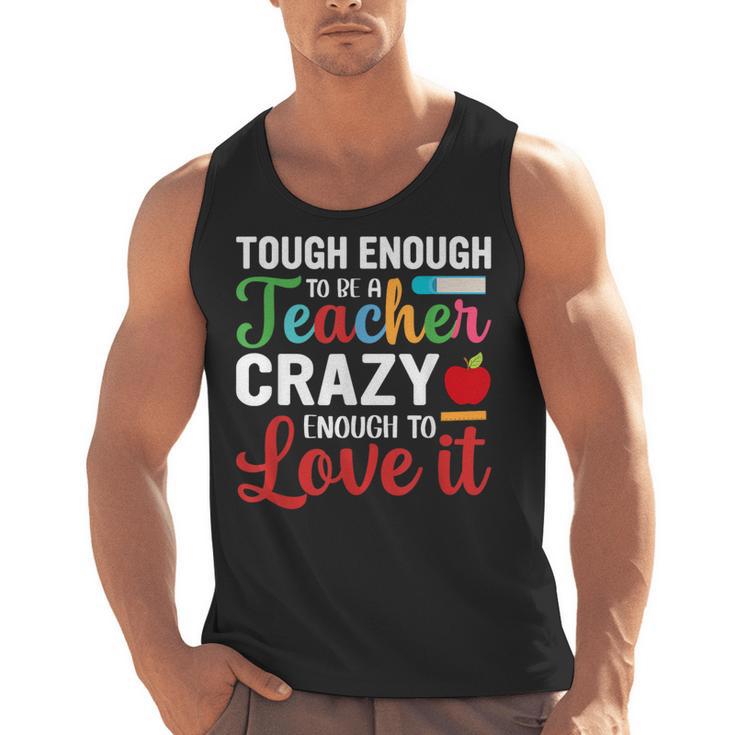 Crazy Teacher Men Women School Teachers Men Tank Top
