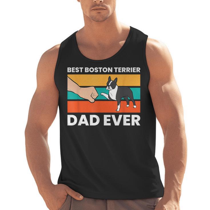 Cute Boston Terrier Best Boston Terrier Dad Ever Men Tank Top, Boston Terrier Dad Gifts, trending gift