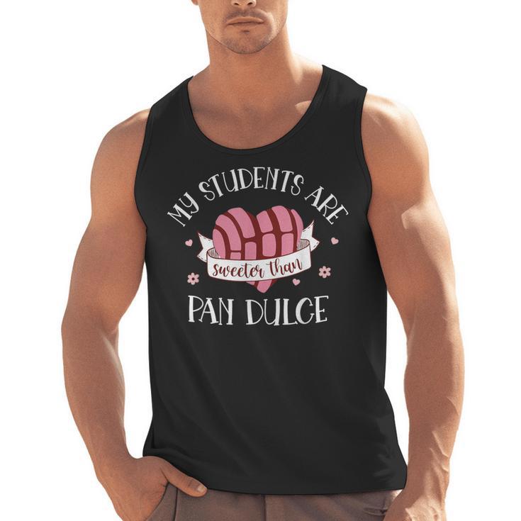 Cute Spanish Teacher Dual Language Bilingual Teacher Men Women Men Tank Top