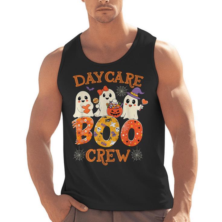 Daycare Boo Crew Halloween Spooky Costume For Teacher Men Tank Top