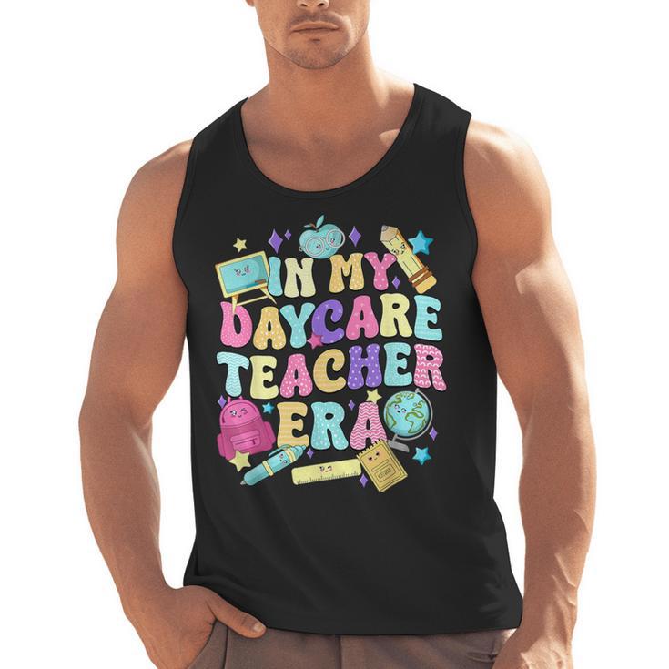 In My Daycare Teacher Era Daycare Provider Kids Men Tank Top
