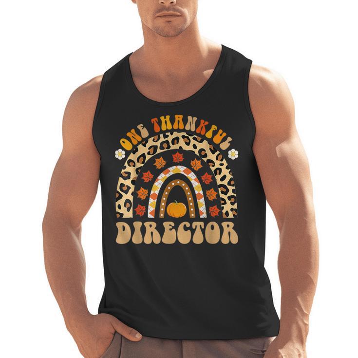 Director One Thankful Fall Teacher Women Life Men Tank Top