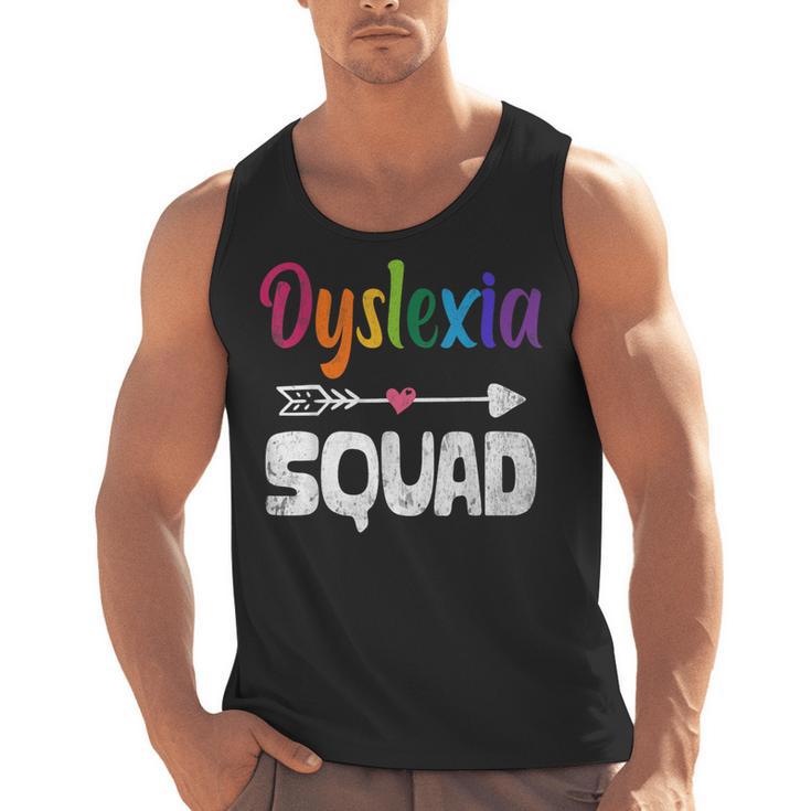 Dyslexia Awareness Month Dyslexia Teacher Therapist Men Tank Top