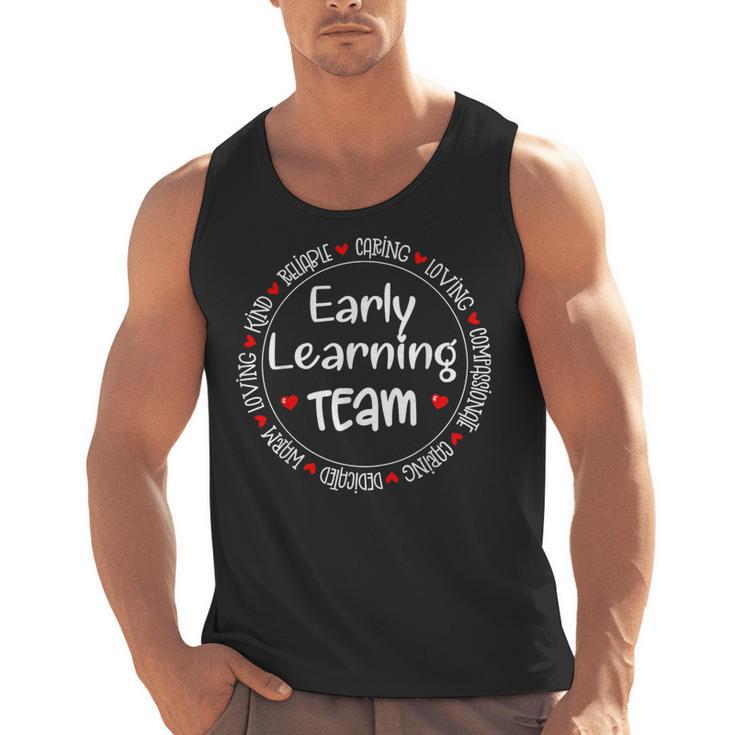 Early Learning TEAM Preschool Teacher Early Learners Crew Men Tank Top
