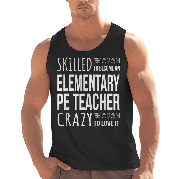 Elementary PE Teacher Tshirt Appreciation Men Tank Top