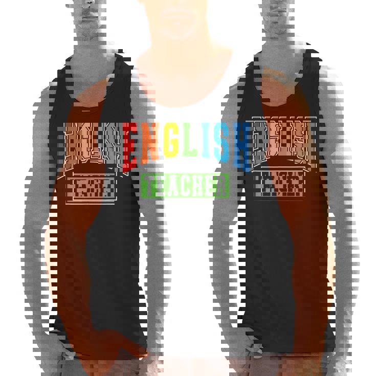 English Teacher Men Women Grammar Class English Teacher Men Tank Top