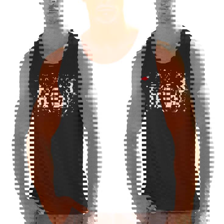 Fa La 8 Shirt Math Teacher Christmas Men Tank Top