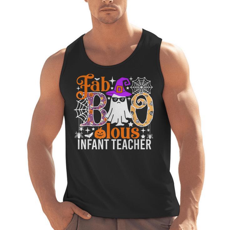 Fab Boo Lous Infant Teacher Halloween Costume Men Tank Top