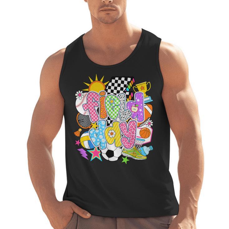 Field Day Fun Day Let The Games Begin Field Trip Teacher Kid Men Tank Top