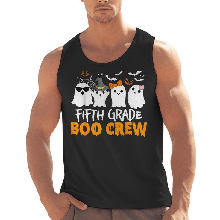 Fifth Grade Boo Crew Halloween Teacher Costume Men Tank Top