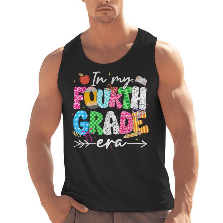In My Fourth Grade Era 4th Grade Girl Teacher Back To School Men Tank Top