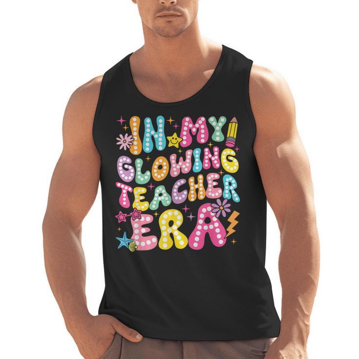 In My Glowing Teacher Era Teaching Back To School Men Tank Top