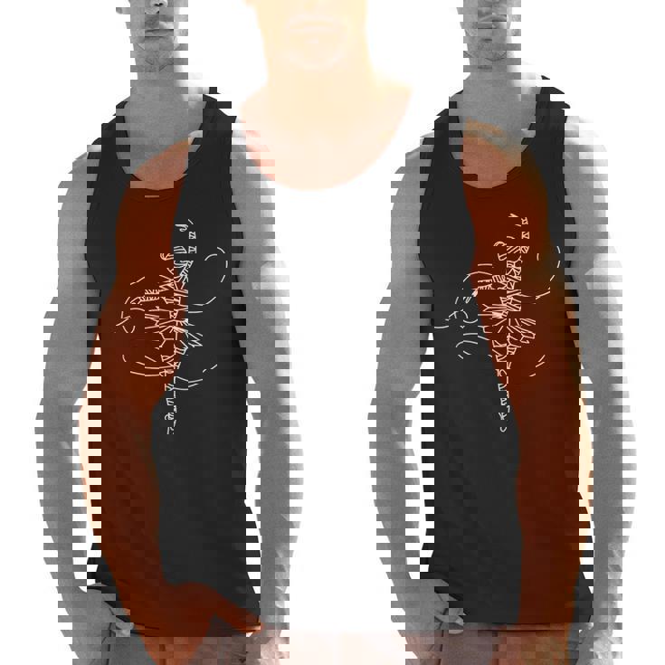 Halloween Ballet Mummy Ballerina Spooky Dance Teacher Women Men Tank Top