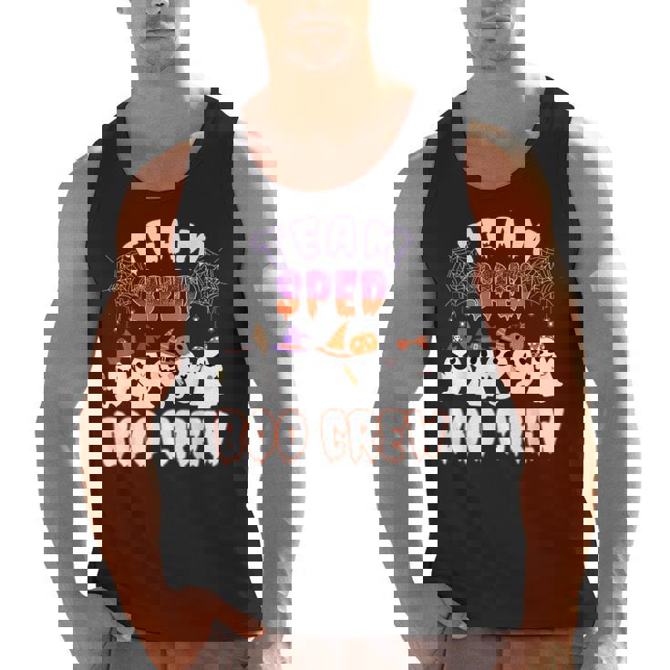 Halloween Costume Team SPED Teacher Special Education Men Tank Top