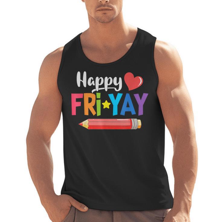 Happy Fri-Yay Friday Lovers Fun Teacher Life Weekend Men Tank Top, trending gift Happy Fri-Yay Friday Lovers Fun Teacher Life Weekend Men Tank Top, trending gift