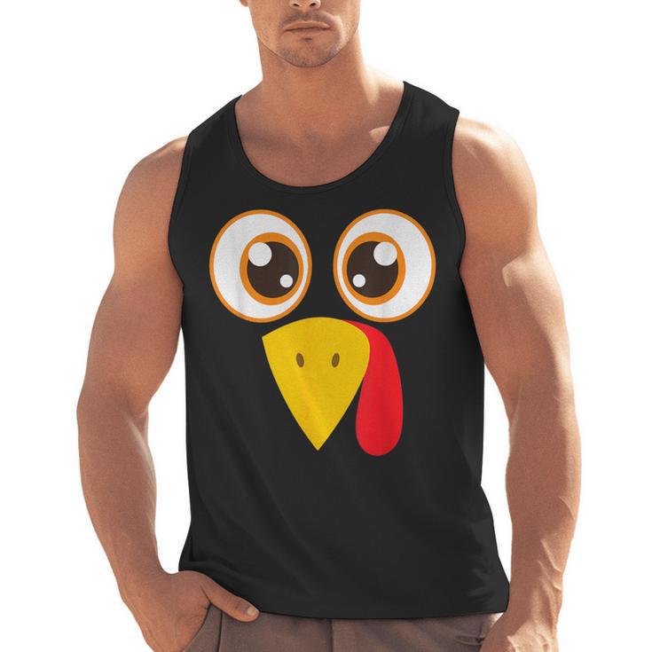 Hilarious Turkey Halloween Thanksgiving Teacher Nurse Men Tank Top