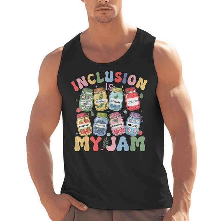 Inclusion Is My Jam SPED Teacher Special Education Life Men Tank Top
