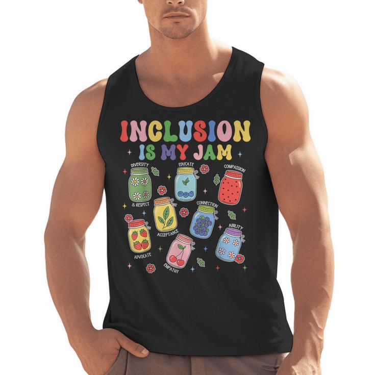 Inclusion Is My Jam SPED Teacher Special Education Life Men Tank Top