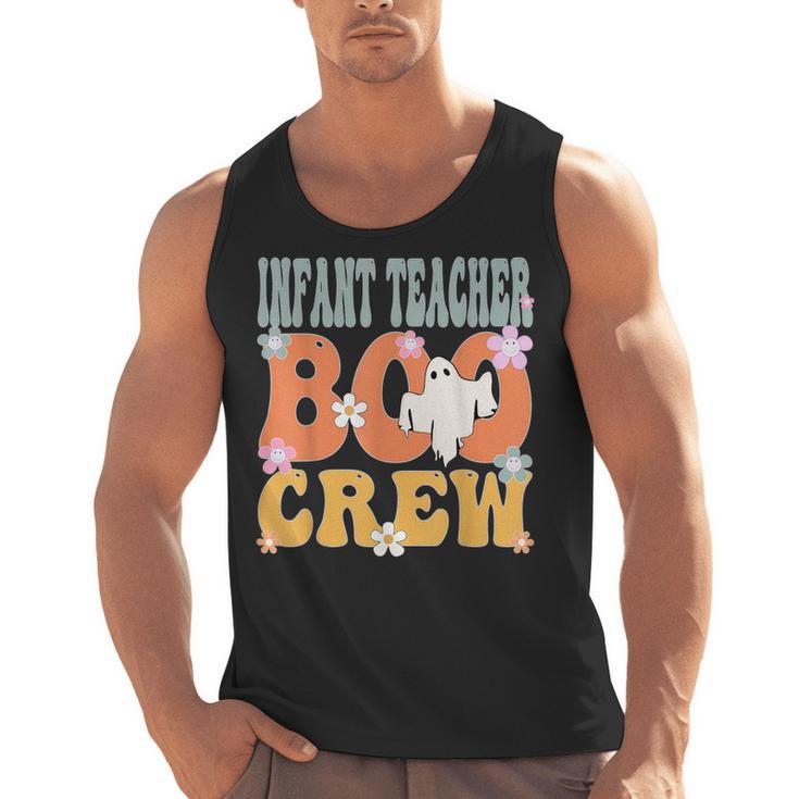 Infant Teacher Boo Crew Ghost Groovy Halloween For Women Men Tank Top