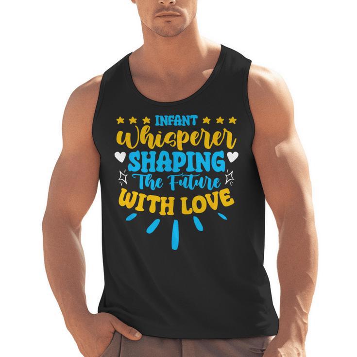 Infant Whisperer Daycare School Childcare Infant Teacher Men Tank Top