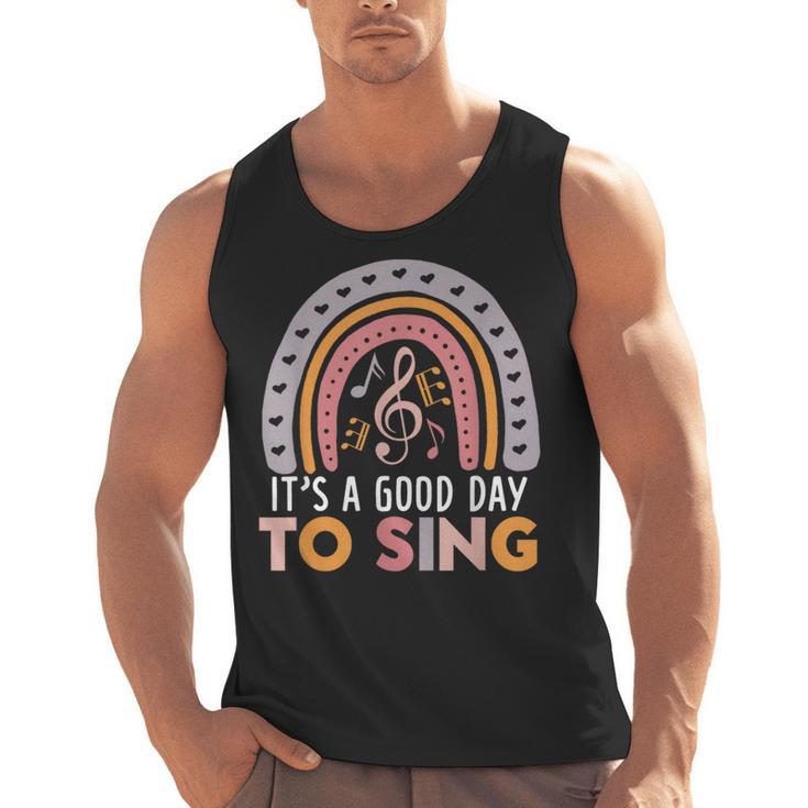 It's A Good Day To Sing Back To School Music Teacher Men Tank Top