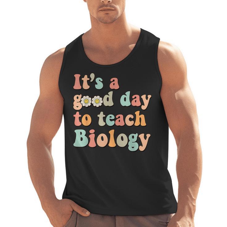 It's A Good Day To Teach Biology Biology Teacher Men Tank Top